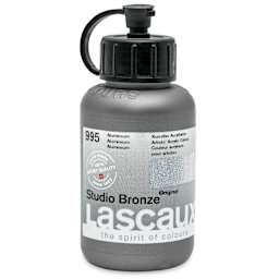 Lascaux Studio Bronze Acrylics - Aluminum, 85 ml bottle