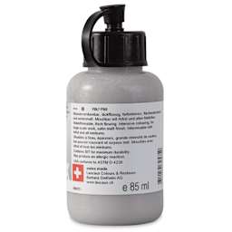 Lascaux Studio Acrylics - Neutral Gray Light, 85 ml bottle back