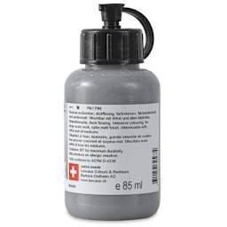 Lascaux Studio Acrylics - Neutral Gray Middle, 85 ml bottle back
