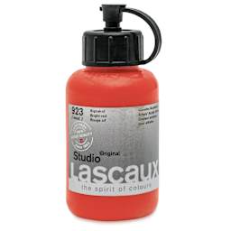 Lascaux Studio Acrylics - Bright Red, 85 ml bottle