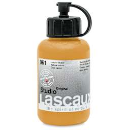 Lascaux Studio Acrylics - Yellow Ochre, 85 ml bottle