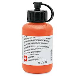 Lascaux Studio Acrylics - Permanent Orange, 85 ml  bottle back