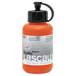 Lascaux Studio Acrylics - Permanent Orange, 85 ml  bottle