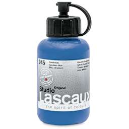 Lascaux Studio Acrylics - Cerulean Blue, 85 ml bottle