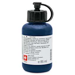 Lascaux Studio Acrylics - Prussian Blue, 85 ml bottle back