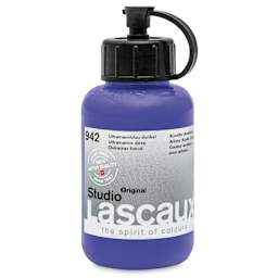 Lascaux Studio Acrylics - Ultramarine Blue Deep, 85 ml bottle