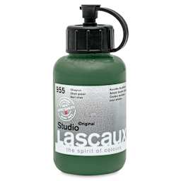 Lascaux Studio Acrylics - Olive Green, 85 ml bottle