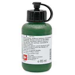Lascaux Studio Acrylics - Chromium Oxide Green, 85 ml bottle back