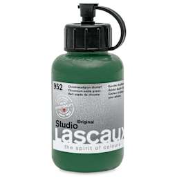 Lascaux Studio Acrylics - Chromium Oxide Green, 85 ml bottle