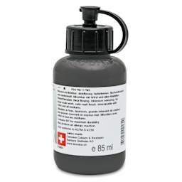Lascaux Studio Acrylics - Anthracite, 85 ml bottle back