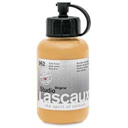 Lascaux Studio Acrylics - Gold Ochre, 85 ml bottle