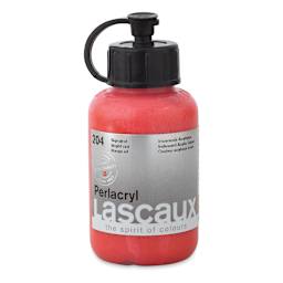 Lascaux Perlacryl Iridescent Acrylics - Bright Red, 85 ml bottle