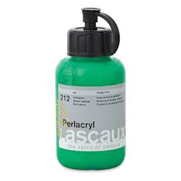 Lascaux Perlacryl Iridescent Acrylics - Green Yellow, 85 ml bottle