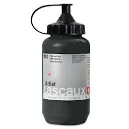 Lascaux Artist Acrylics - Mars Black, 390 ml Bottle