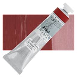 Lascaux Artist Acrylic - Cadmium Red Deep, 45 ml tube and swatch