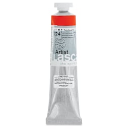 Lascaux Artist Acrylics - Cadmium Orange Deep, 45 ml tube