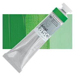 Lascaux Artist Acrylic - Cobalt Nickel Green, 45 ml tube and swatch