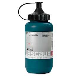 Lascaux Artist Acrylics - Phthalo Green Deep, 390 ml Bottle