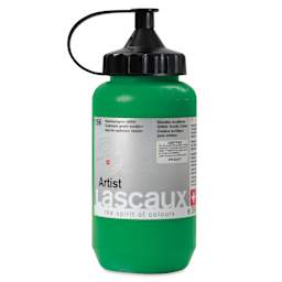 Lascaux Artist Acrylics - Cadmium Green Medium, 390 ml Bottle