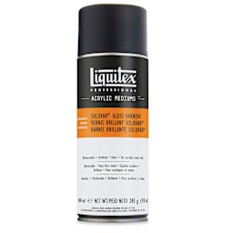 Liquitex Soluvar Varnish Spray - Gloss, 10.4 oz Spray Can