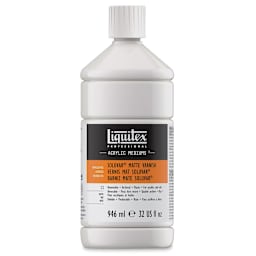 Liquitex Soluvar Varnish - Matte, 32 oz bottle