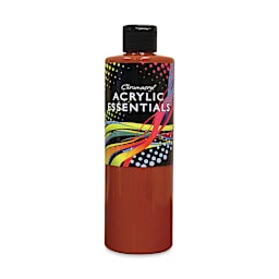 Chromacryl Acrylic Essentials - Red Oxide, 16 oz bottle