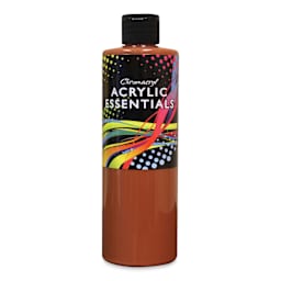 Chromacryl Acrylic Essentials - Burnt Sienna, 16 oz bottle