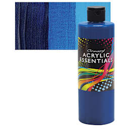 Chromacryl Acrylic Essentials - Cool Blue, Pint and swatch