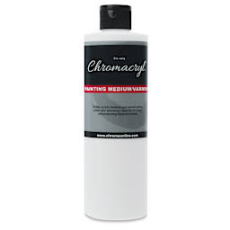 Chromacryl Acrylic Painting Medium and Varnish - 16 oz bottle
