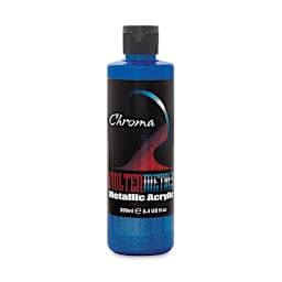 Chroma Molten Metals Acrylic - Regale Blue, 8.4 oz