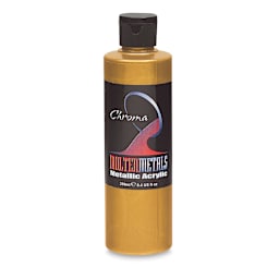 Chroma Molten Metals Acrylics - Xanadu Gold
