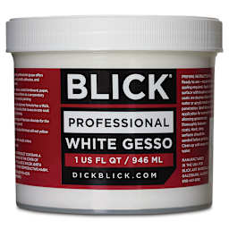 Professional Acrylic Gesso 32oz Jar