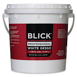 
Professional Acrylic Gesso 1 Gallon Bucket