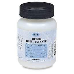 Maimeri Acrylic Polymer Medium - Front of Gloss 250 ml jar shown