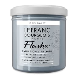 Lefranc & Bourgeois Flashe Vinyl Paint - Stone Gray, 125 ml jar