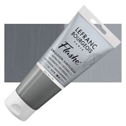 Lefranc & Bourgeois Flashe Vinyl Paint - Neutral Gray, 80 ml tube and swatch