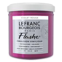 Lefranc & Bourgeois Flashe Vinyl Paint - Red Violet, 125 ml jar