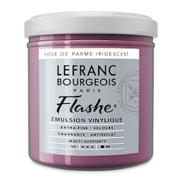 Lefranc & Bourgeois Flashe Vinyl Paint - Iridescent Parma Pink, 125 ml jar