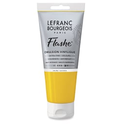 Lefranc & Bourgeois Flashe Vinyl Paint - Sahara Yellow, 80 ml