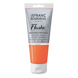 Lefranc & Bourgeois Flashe Vinyl Paint - Orange, 80 ml