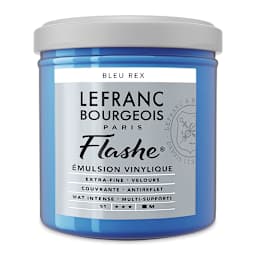 Lefranc & Bourgeois Flashe Vinyl Paint - Royal Blue, 125 ml jar