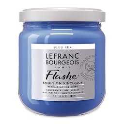 Lefranc & Bourgeois Flashe Vinyl Paint - Royal Blue, 400 ml jar