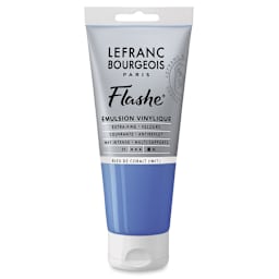 Lefranc & Bourgeois Flashe Vinyl Paint - Cobalt Blue Hue, 80 ml