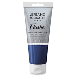 Lefranc & Bourgeois Flashe Vinyl Paint - Prussian Blue Hue, 80 ml