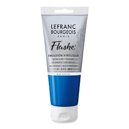Lefranc & Bourgeois Flashe Vinyl Paint - Phthalo Blue, 80 ml
