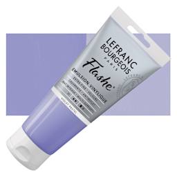 Lefranc & Bourgeois Flashe Vinyl Paint - Pastel Violet, 80 ml tube and swatch