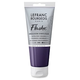 Lefranc & Bourgeois Flashe Vinyl Paint - Dioxazine Violet, 80 ml