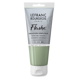 Lefranc & Bourgeois Flashe Vinyl Paint - Iridescent Green Earth, 80 ml