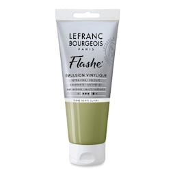 Lefranc & Bourgeois Flashe Vinyl Paint - Light Green Earth, 80 ml