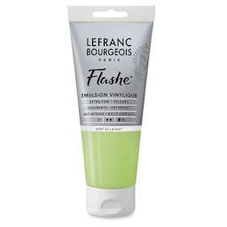 Lefranc & Bourgeois Flashe Vinyl Paint - Bright Green, 80 ml